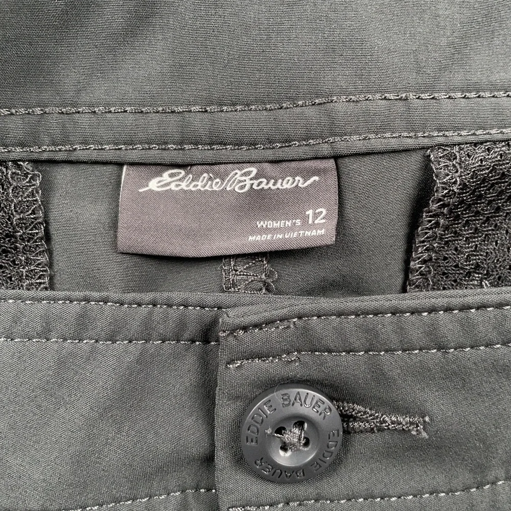 Eddie Bauer Olive Green Cargo Capris - Picture 7 of 9